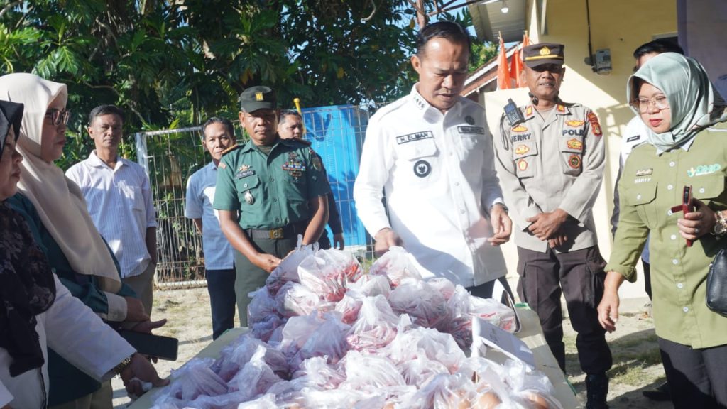 Pj Wako Prabumulih Tekan Inflasi Gelar Pasar Murah di Kelurahan Gunung Ibul