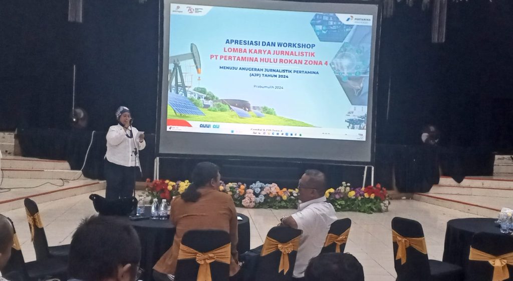 Workshop dan Apresiasi AJP, Head Of Comrel PT PHR Zona 4 Berpamitan