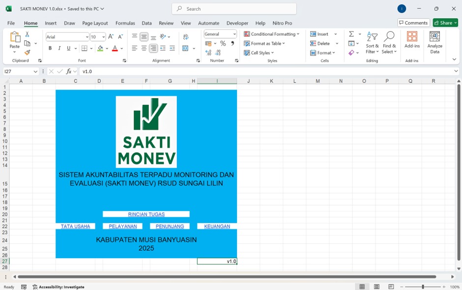 RSUD Sungai Lilin Luncurkan Inovasi Digital SAKTI MONEV untuk Perkuat Akuntabilitas Kinerja ASN