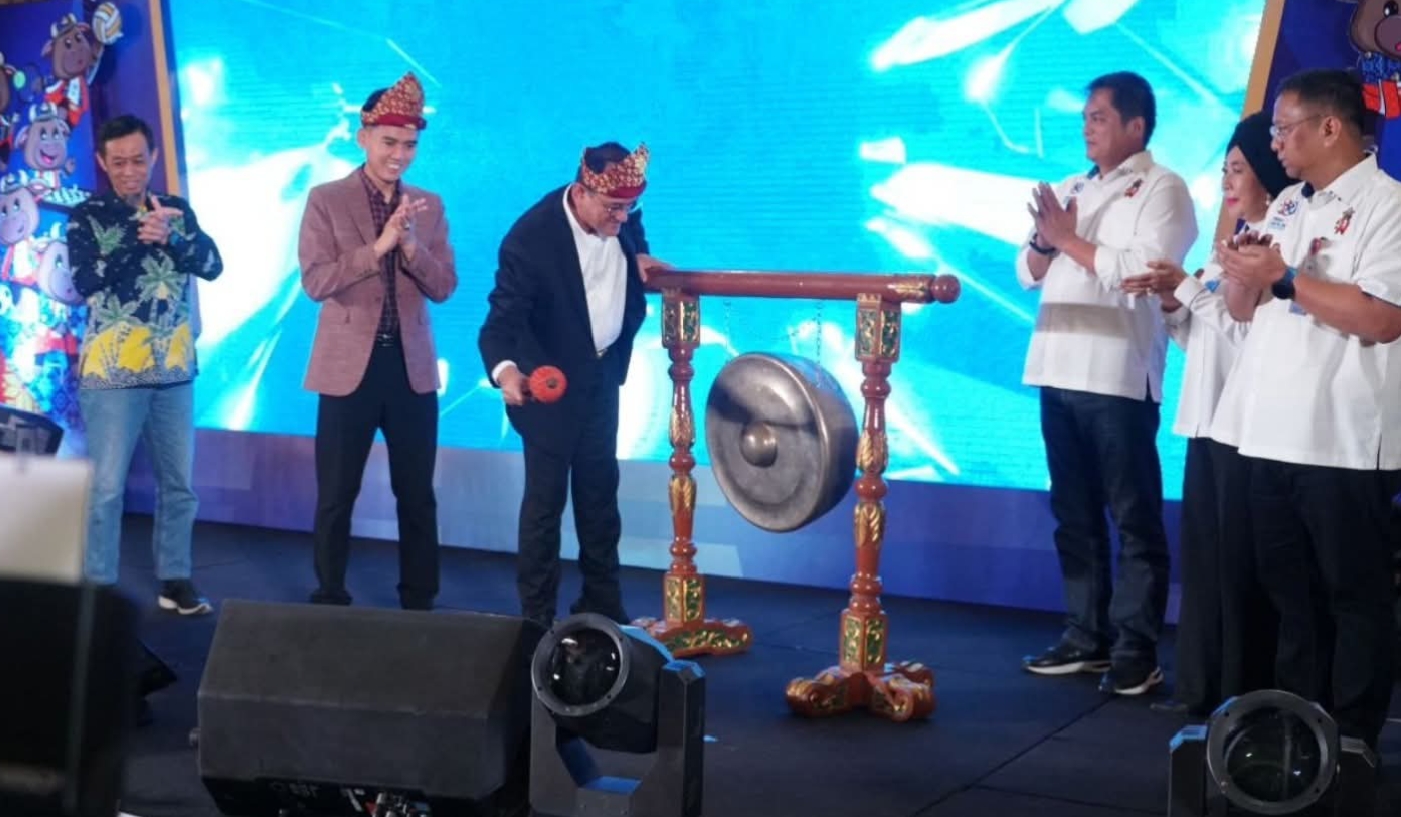 Sekda Sumsel Resmi Buka CDM I PORNAS XVII KORPRI di Ballroom Hotel Arya Duta