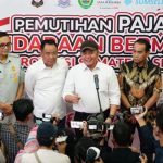 Sambut HUT Kemerdekaan RI, Pemprov Sumsel Launching Program Pemutihan Pajak Bermotor