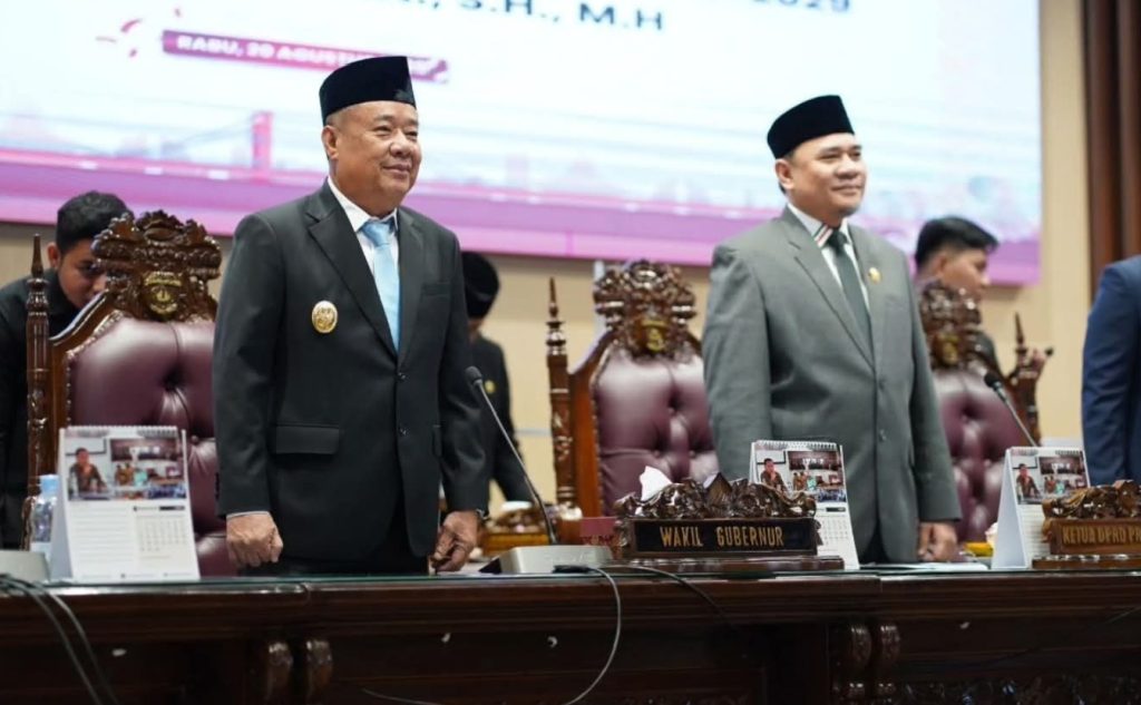 Paripurna PAW Anggota DPRD Sumsel 2024-2029 Dihadiri Wagub Cik Ujang