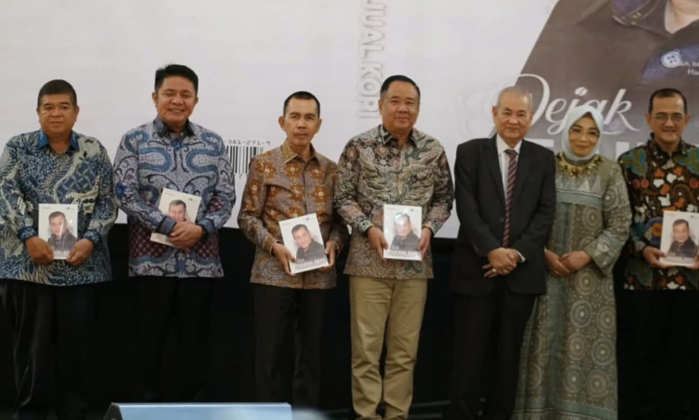 Gubernur Herman Deru Apresiasi Peluncuran Buku Jejak Penjual Kopi