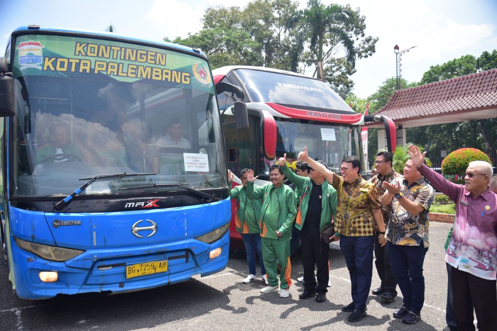 Pemkot Palembang Lepas 728 Atlet ke Porprov XV MUBA, Optimis Juara Umum