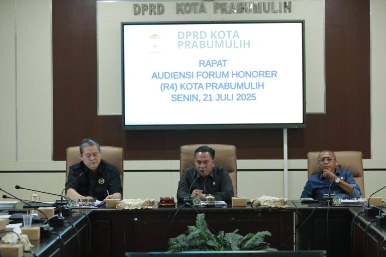 Sinergi, DPRD & Pemkot Prabumulih Ajukan Honorer R4-R5 jadi PPPK Paruh Waktu