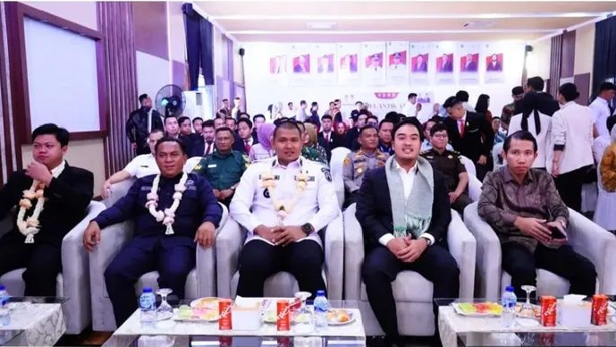 Pelantikan Pengurus BPC HIPMI Dihadiri Wawako Prabumulih