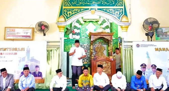 Wawako Franky Nasril Buka Bimbingan Manasik Haji Terintegrasi 1447 Hijriah