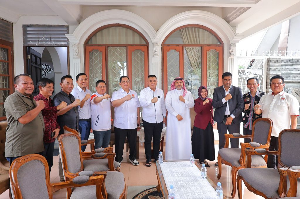 Terima Audiensi Presiden IMF, Sekda Palembang Bahas Peluang Event Olahraga Internasional