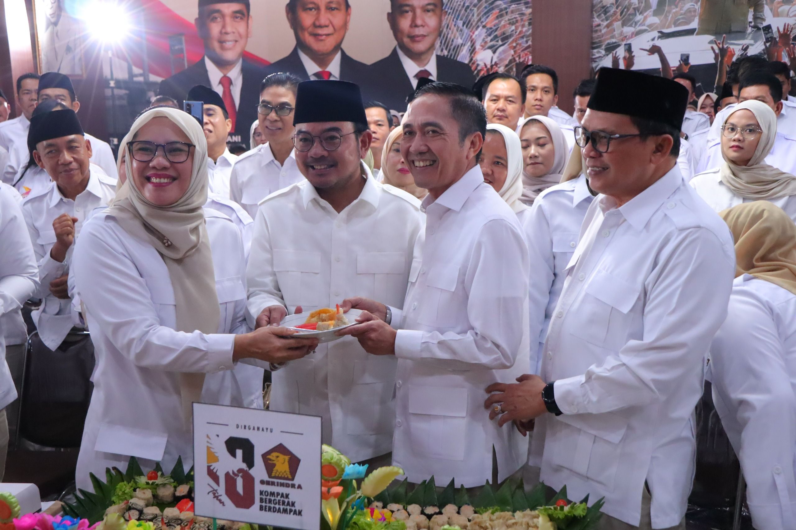 Wako Ratu Dewa Puji Aksi Nyata DPD Partai Gerindra Untuk Masyarakat Marginal