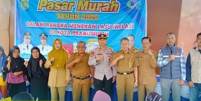 Ringankan Beban Warga, Pemkot Prabumulih Kembali Buka Pasar Murah