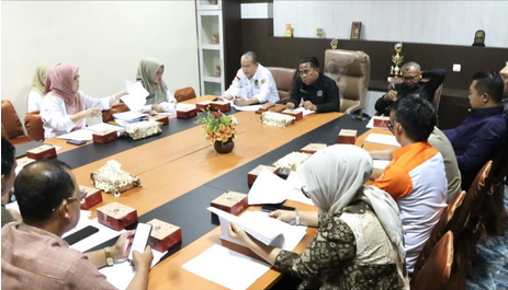 Deni Victoria Pimpin Rapat Koordinasi, Susun Tim Ahli DPRD Prabumulih