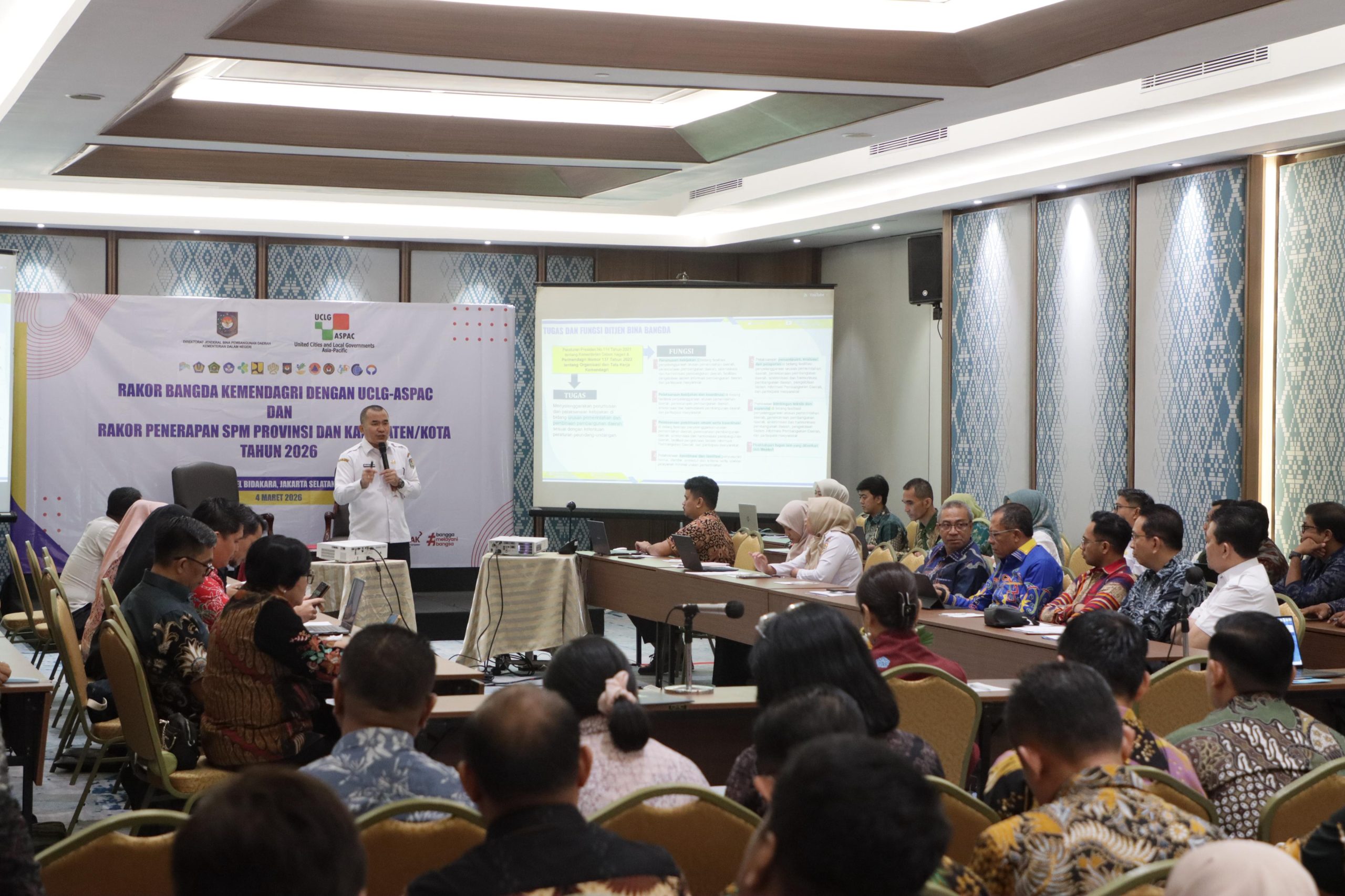 Pemkab Muba Hadiri Rakor Kemendagri–UCLG ASPAC, Perkuat Komitmen SPM 2026