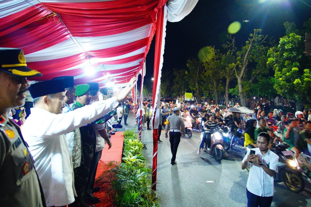 Bupati Muba Lepas Pawai Takbir Keliling, Simbol Semangat Kebersamaan Masyarakat