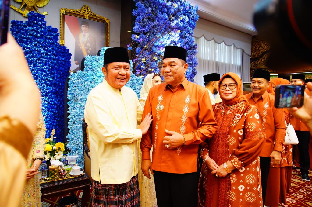 Halal Bihalal, Bupati Muba dan Wakilnya Pererat Sinergi dengan Pemprov Sumsel