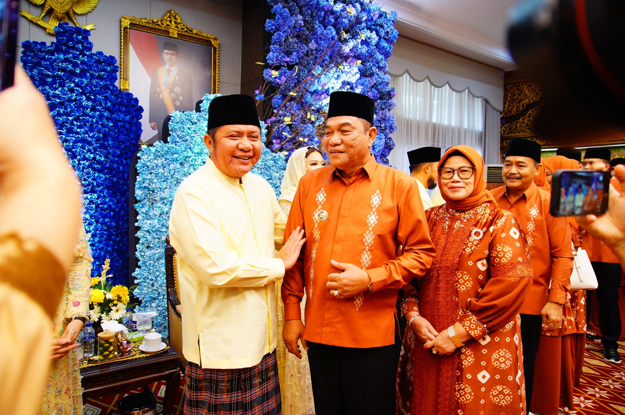 Halal Bihalal, Bupati Muba dan Wakilnya Pererat Sinergi dengan Pemprov Sumsel