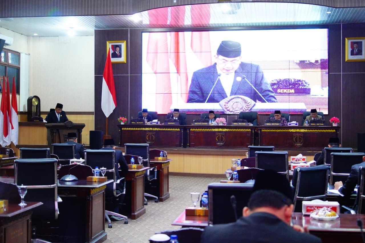 Paripurna Digelar, Bahas LKPJ Bupati Muba Tahun Anggaran 2025