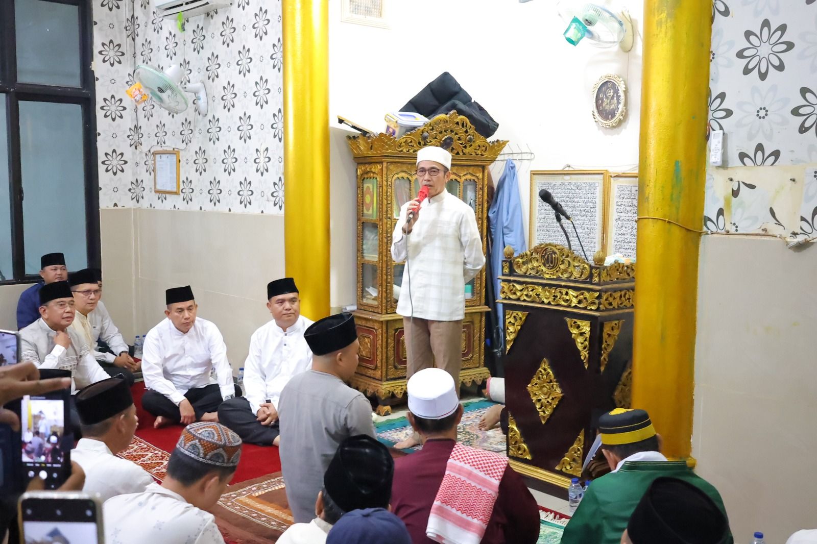 Di Musholla Al Ikhlas, Safari Ramadhan Wako Palembang Edukasi Kemakmuran Masjid & Kebersihan Kota