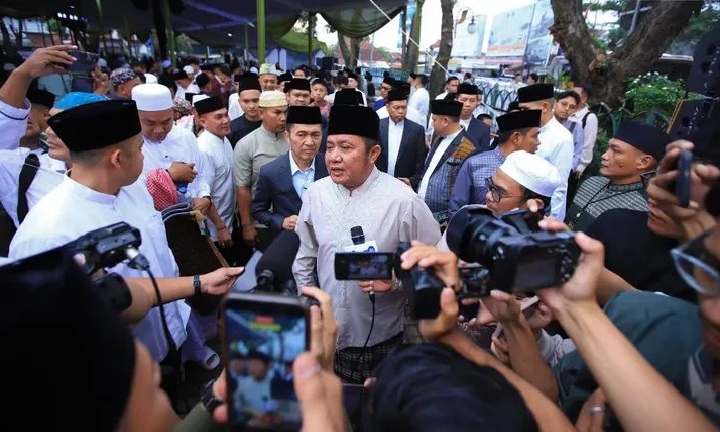 HDCU Sholat Idul Fitri Bersama Masyarakat, Ajak Perkuat Silaturahmi dan Kebersamaan