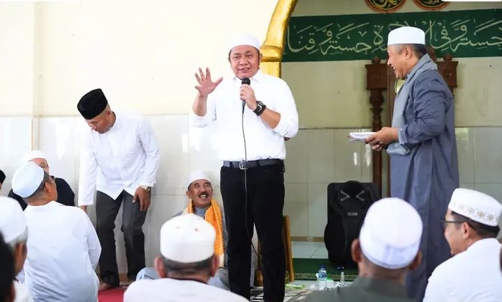 Safari Jum’at Gubernur Herman Deru di Masjid Ruziqna SU II Palembang