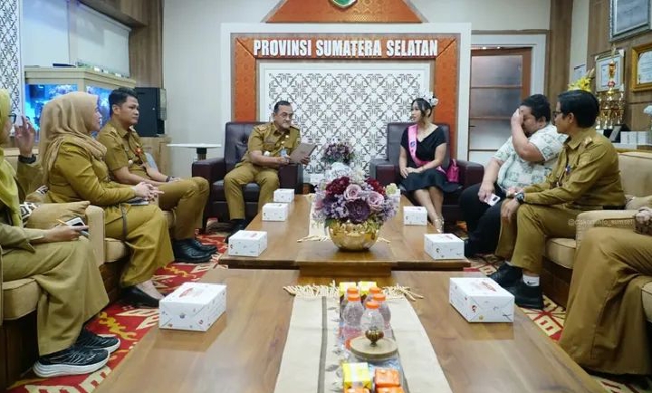 Sekda Sumsel Dukung Alfadea Irbah Promosi Health Tourism di Miss Tourism Universe 2026