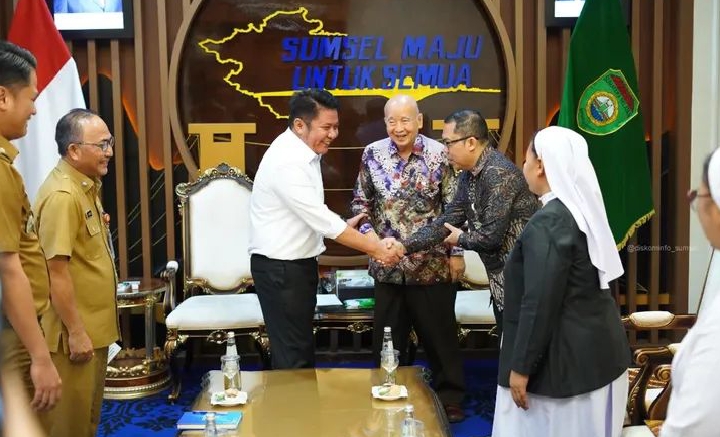Gubernur Sumsel Apresiasi 100 Tahun Dedikasi Kongregasi Suster Charitas