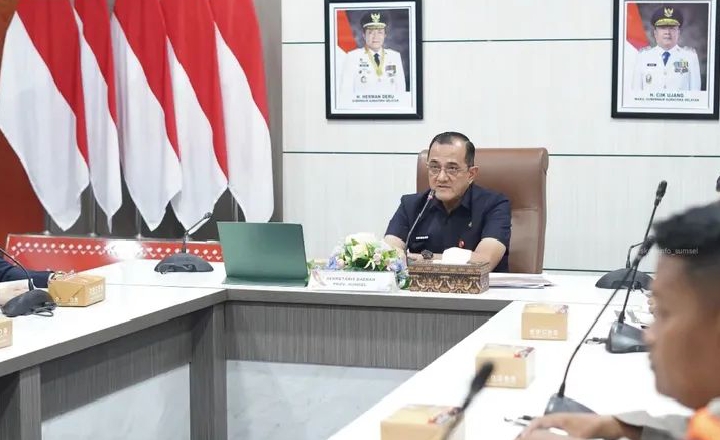 Angkat Warisan Kerajaan Sriwijaya, Sekda Sumsel Matangkan Festival Sriwijaya XXXIV