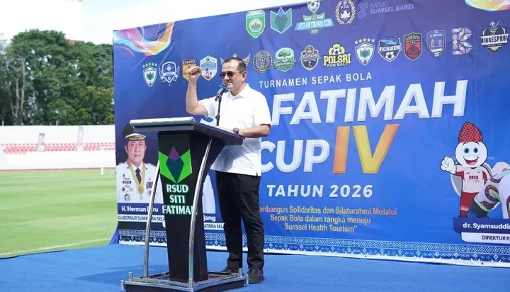 Promosikan Sumsel Health Tourism, Sekda Buka Turnamen Fatimah Cup IV