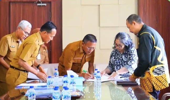 Pemeriksaan LKPD 2025, Wako Prabumulih Hadiri Exit Meeting BPK