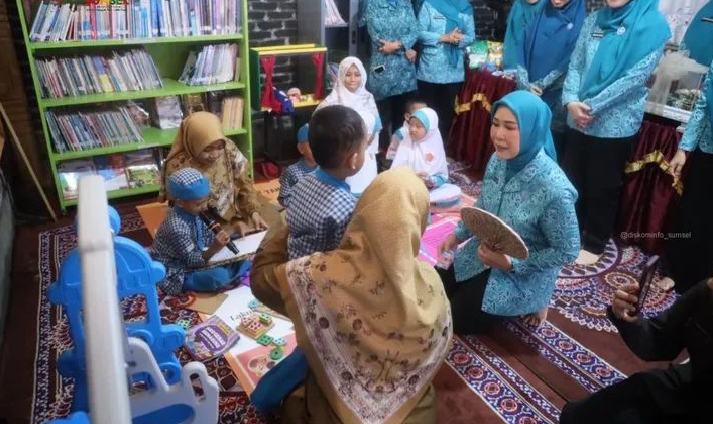 Diresmikan, Ketua TP PKK Sumsel Harapkan Rumah Dilan Naga Jadi Pusat Pembinaan