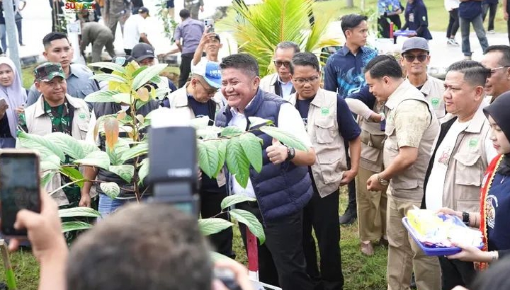 Peringati HUT Sumsel ke – 80, HD Ajak Generasi Muda Jaga Kelestarian Alam