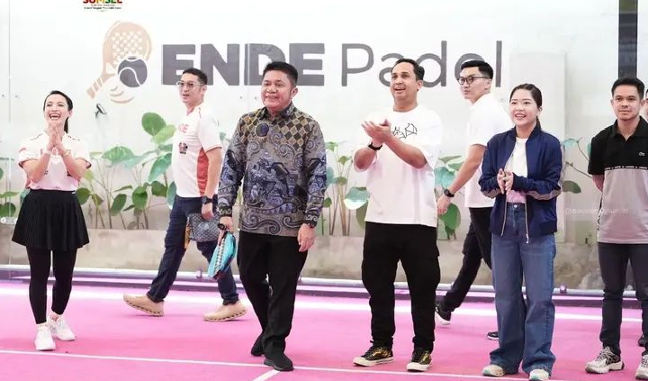 Turnamen Ende Vol 1 Dibuka Gubernur HD, Ajak Pecinta Padel Jaga Sportivitas