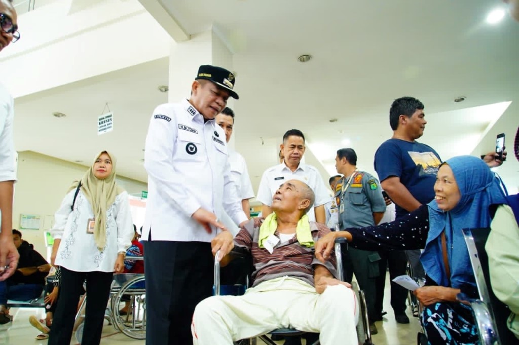 Monitoring hingga Pelosok, Bupati Muba Pastikan Pelayanan Tetap Prima Pasca Lebaran
