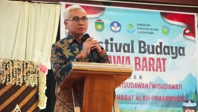 Pembukaan Festival Budaya Sekolah Alam Prabumulih Dihadiri Asisten ll