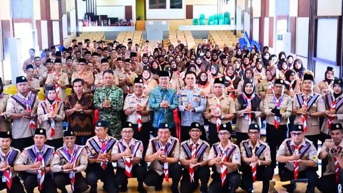 KMD IX 2026, Sekda Prabumulih Harap Pembina Pramuka Profesional dan Berintegritas