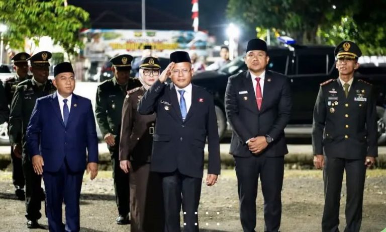 Hening di TMP, Deni dan Forkopimda Prabumulih Renungkan Jasa Pahlawan